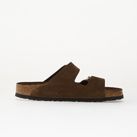 Birkenstock - Arizona Soft - Carafe Suede Leather MENS Arizona Soft Footbed Suede Leather in Color Carafe Tonal  main image 4