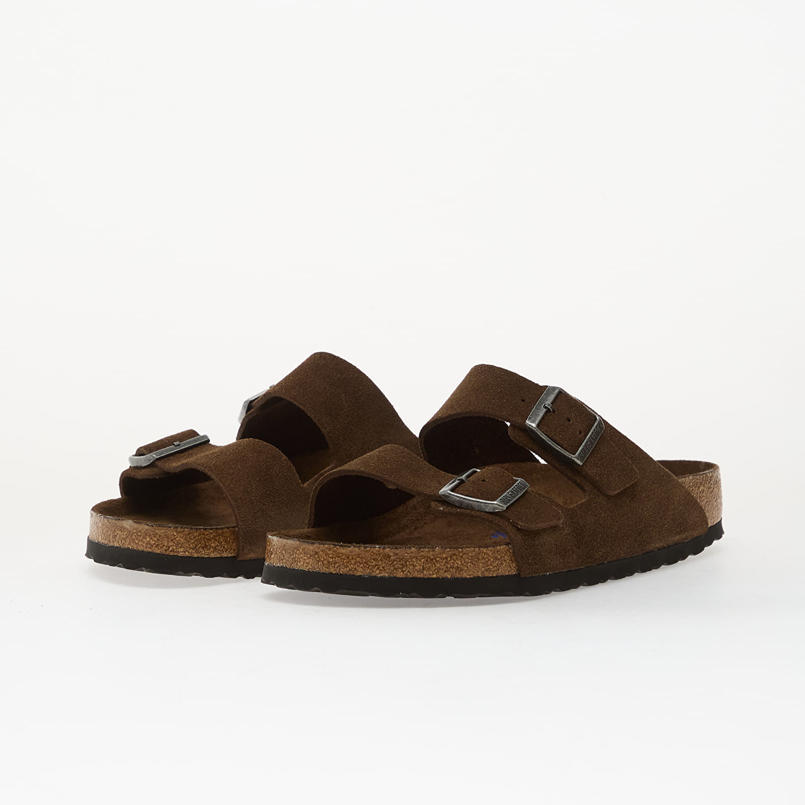Pánské tenisky a boty Birkenstock Arizona Soft Footbed Suede Leather Unisex Carafe Tonal FB