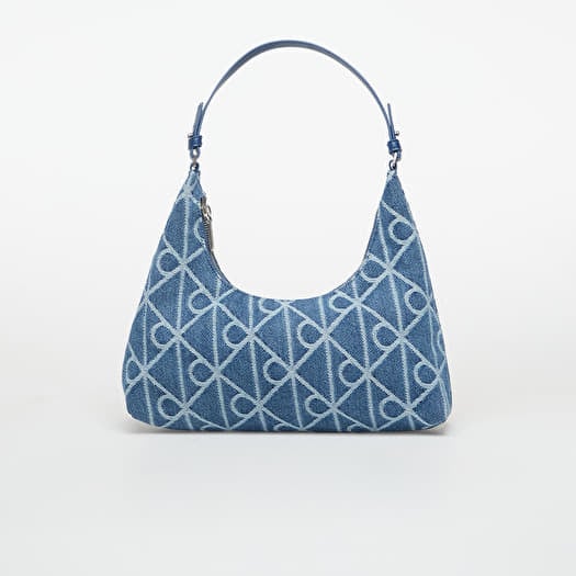 Bag Calvin Klein Emblem Aop Denim Sho Blue