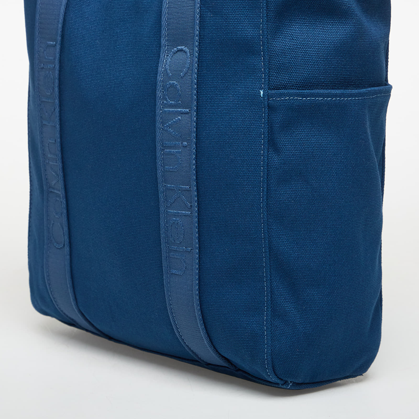 Umhängetaschen Calvin Klein Webbing Strap Canvas Blue