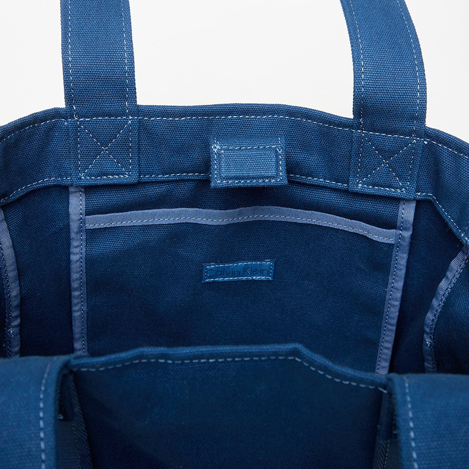 Umhängetaschen Calvin Klein Webbing Strap Canvas Blue