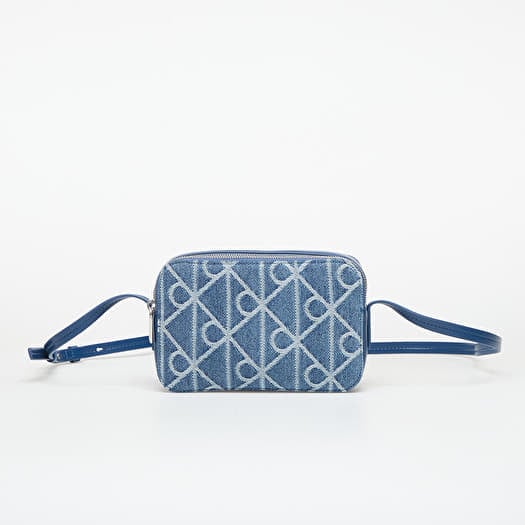 Bag Calvin Klein Emblem Aop Denim Cam Blue