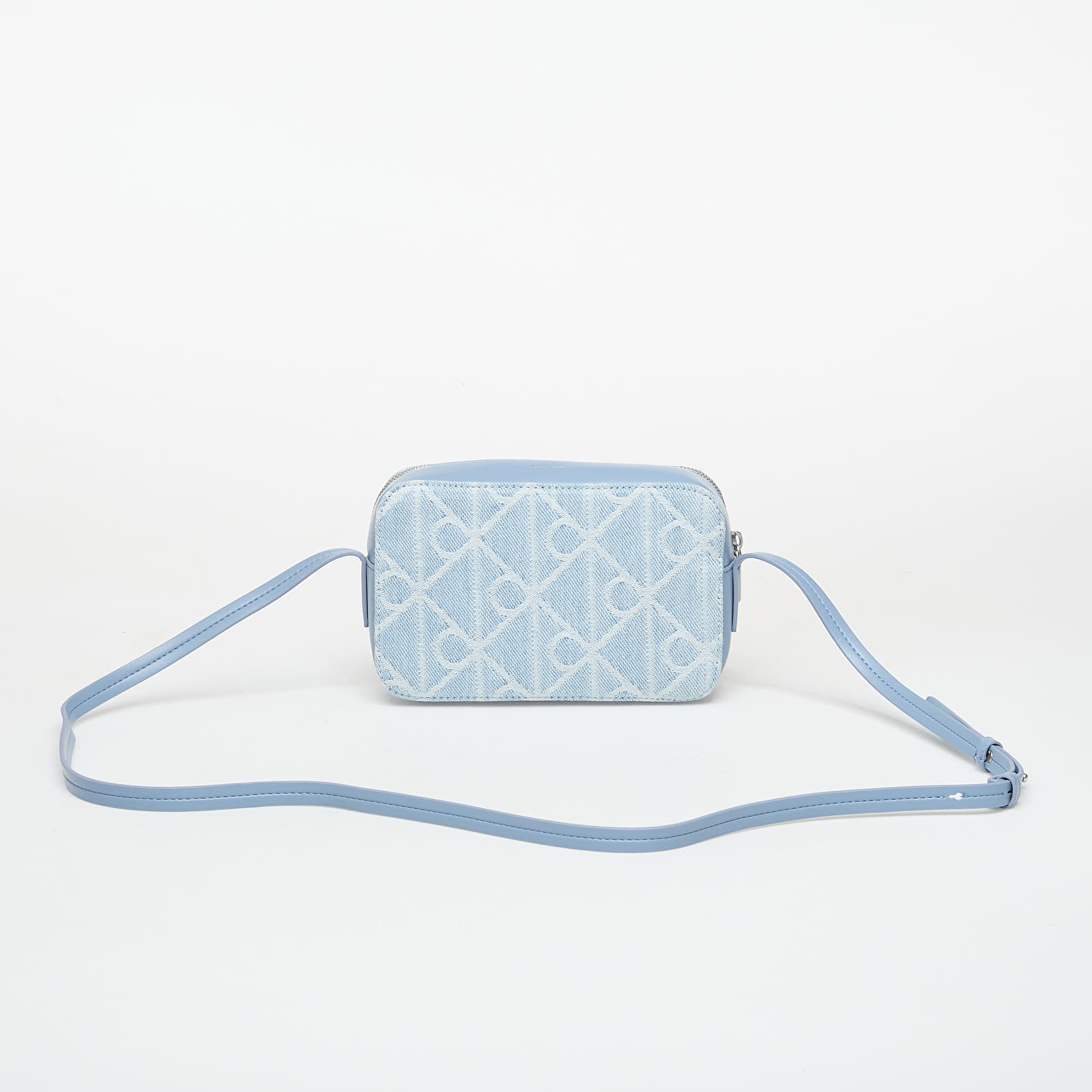 Torby przez ramię Calvin Klein Emblem Aop Denim Cam Blue