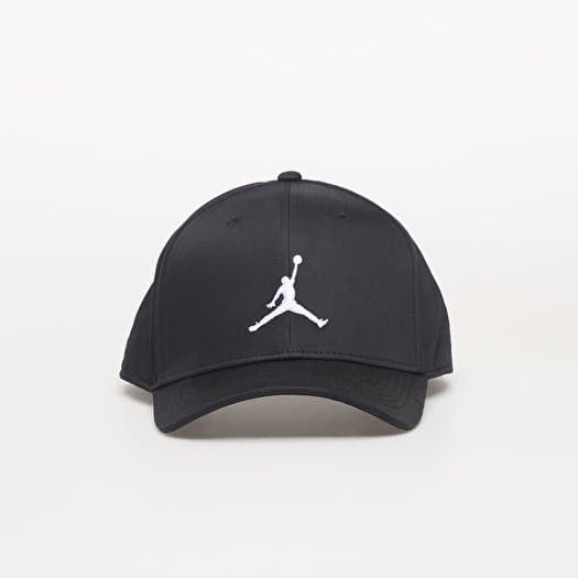 Čepica Jordan Rise Structured Curved-Bill Hat Black/ White