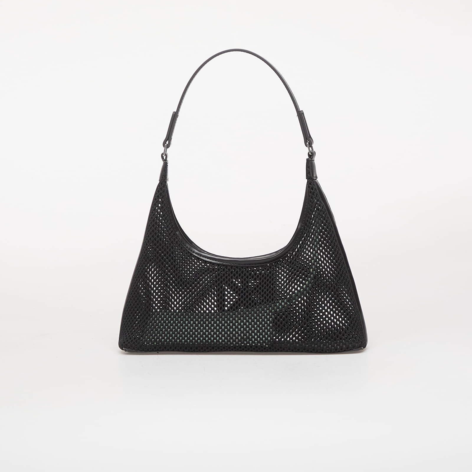 Torby przez ramię Calvin Klein Emblem Mesh Shoulder Bag Black
