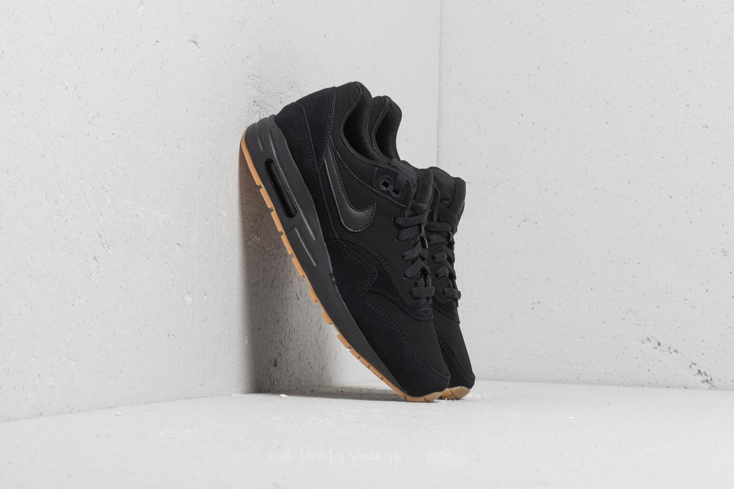 Buty damskie Nike Air Max 1 (GS) Black/ Black-Black