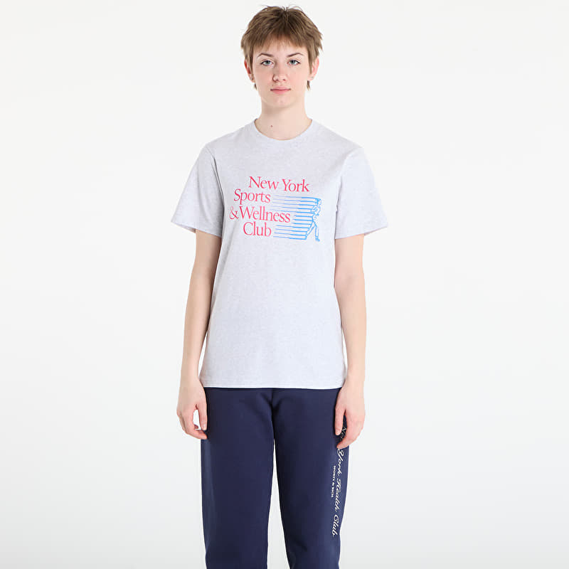 Majice Sporty & Rich NY Motion T-Shirt UNISEX Heather Gray