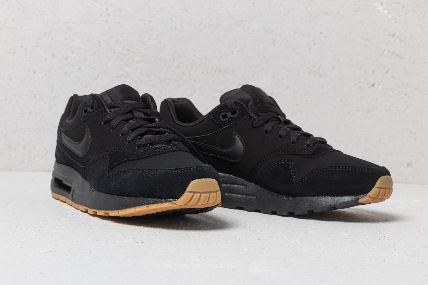 Buty damskie Nike Air Max 1 (GS) Black/ Black-Black
