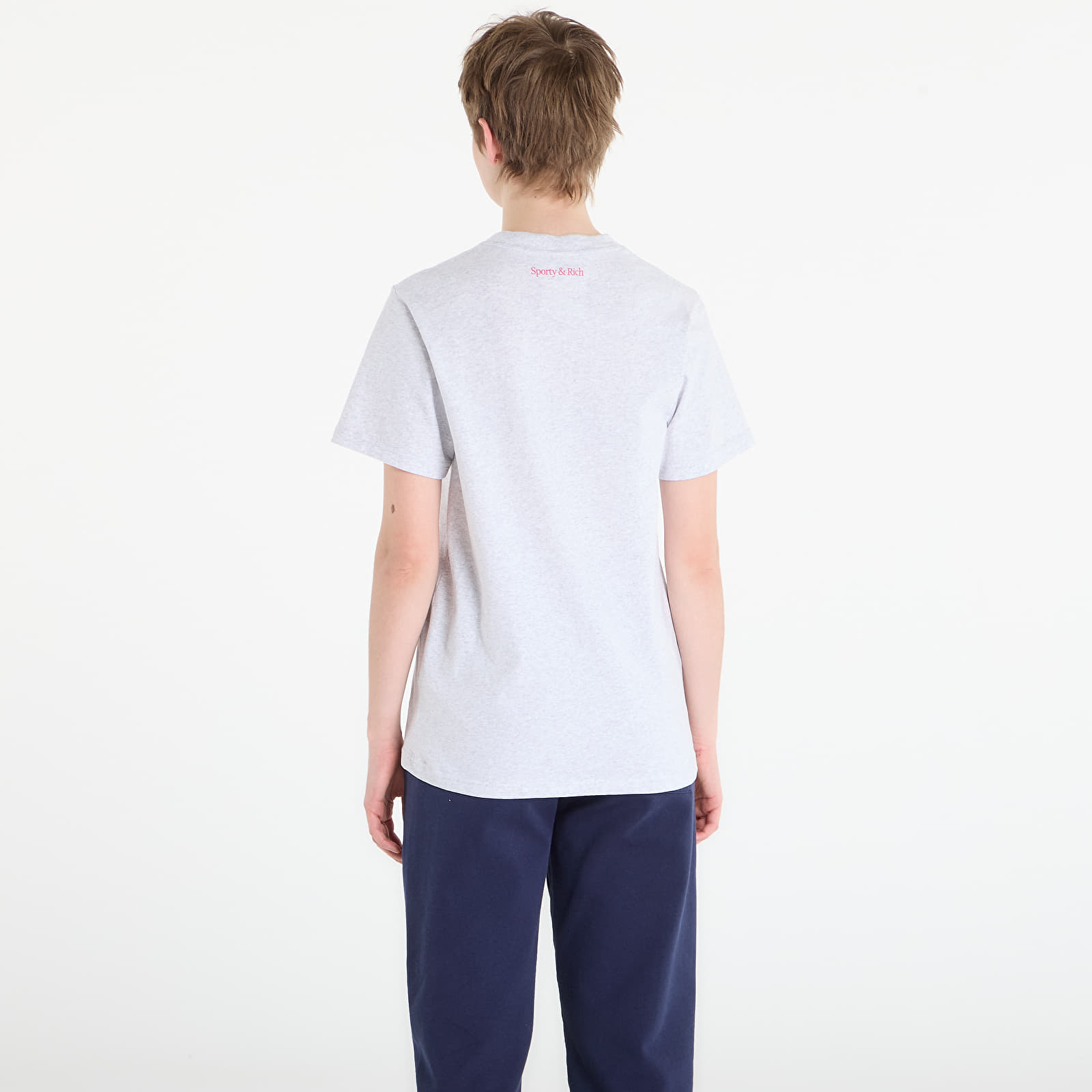 T-Shirts Sporty & Rich NY Motion T-Shirt UNISEX Heather Gray