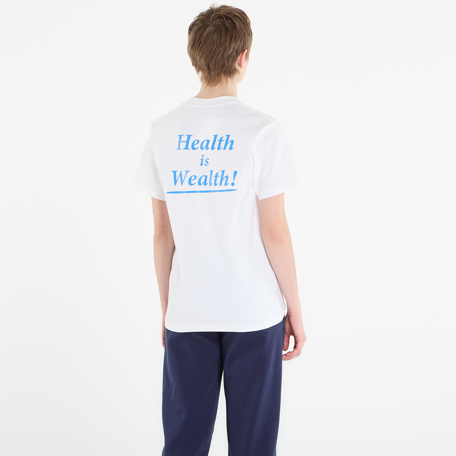 T-shirts Sporty & Rich Health is Wealth T-Shirt UNISEX White