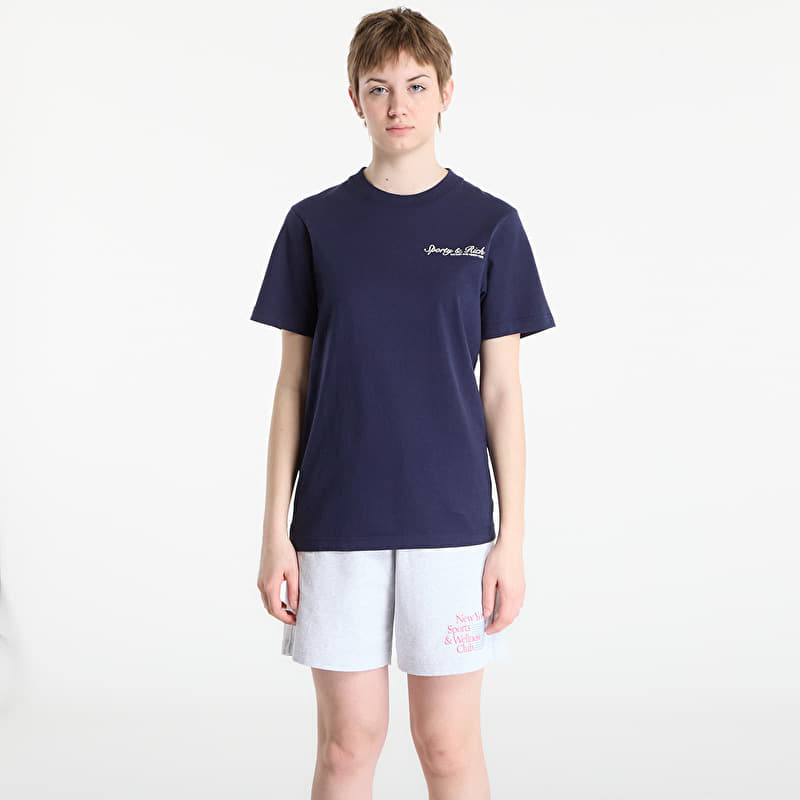 Majice Sporty & Rich Syracuse T-Shirt UNISEX Dark Navy