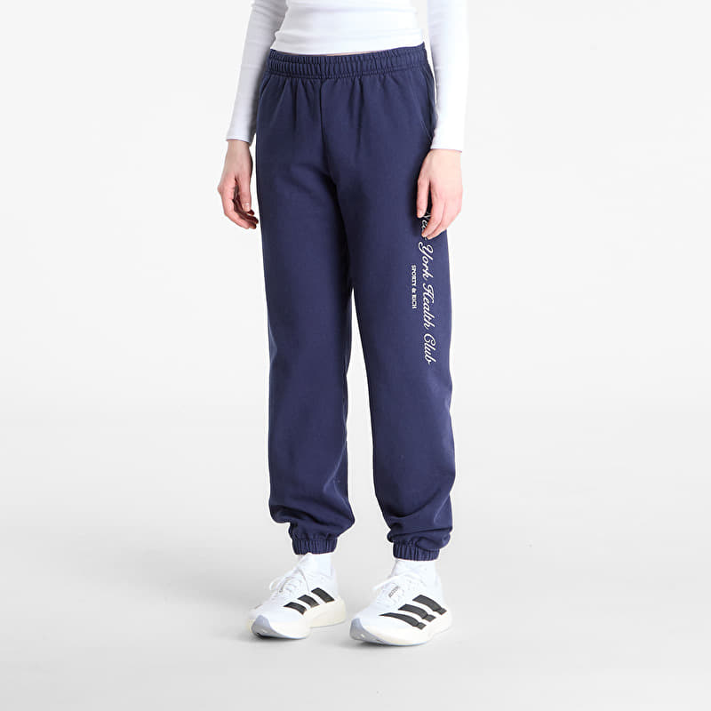 Tepláky Sporty & Rich NY Health Club Sweatpant UNISEX Dark Navy