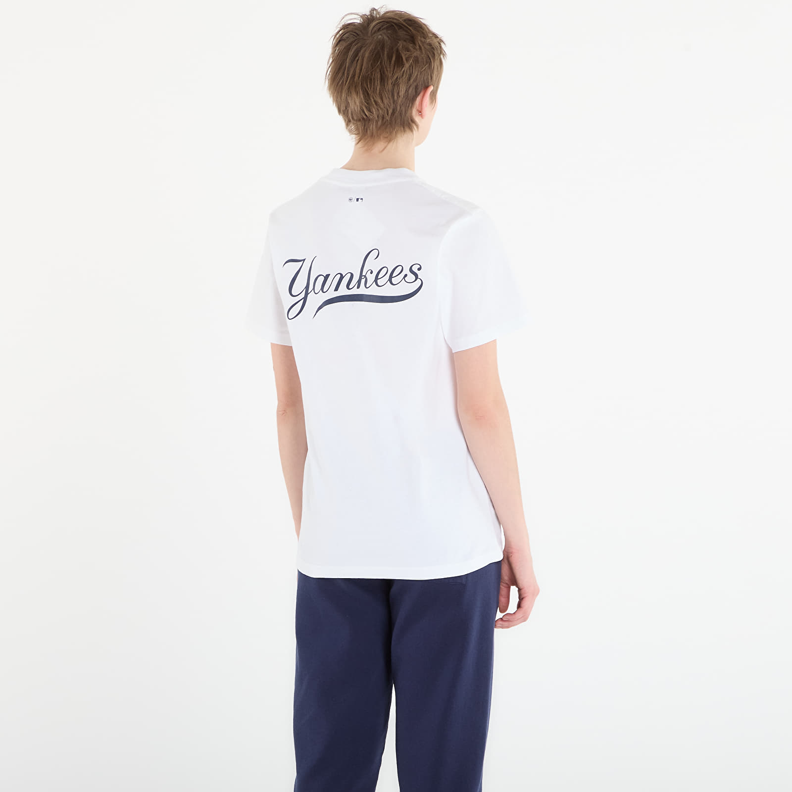 T-shirts Sporty & Rich Yankees Curve T-Shirt UNISEX White