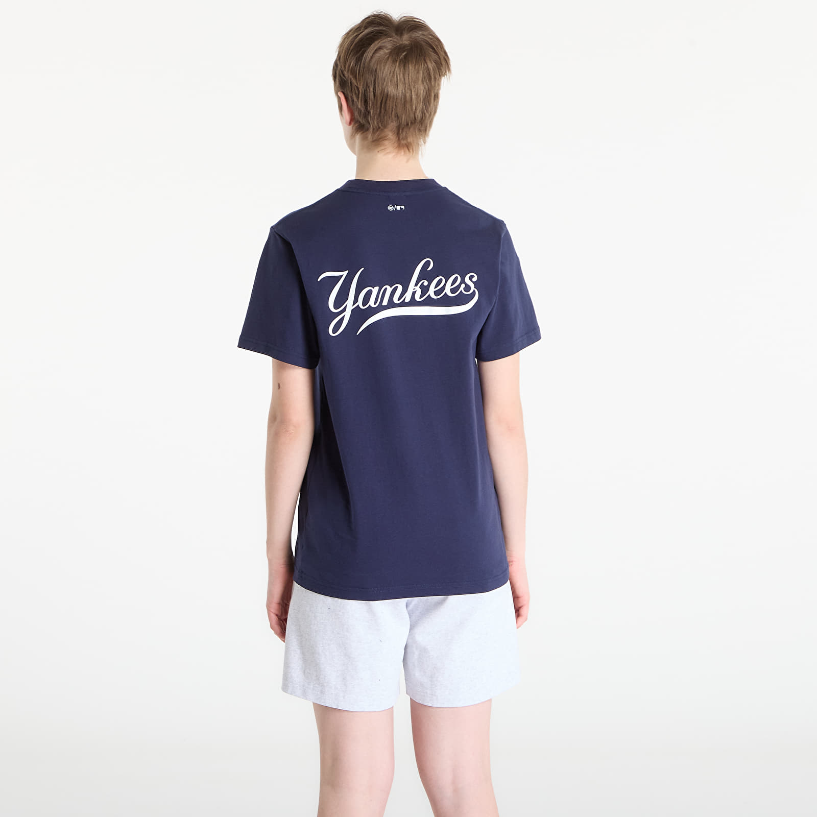 T-shirts Sporty & Rich Yankees Curve T-Shirt UNISEX Dark Navy