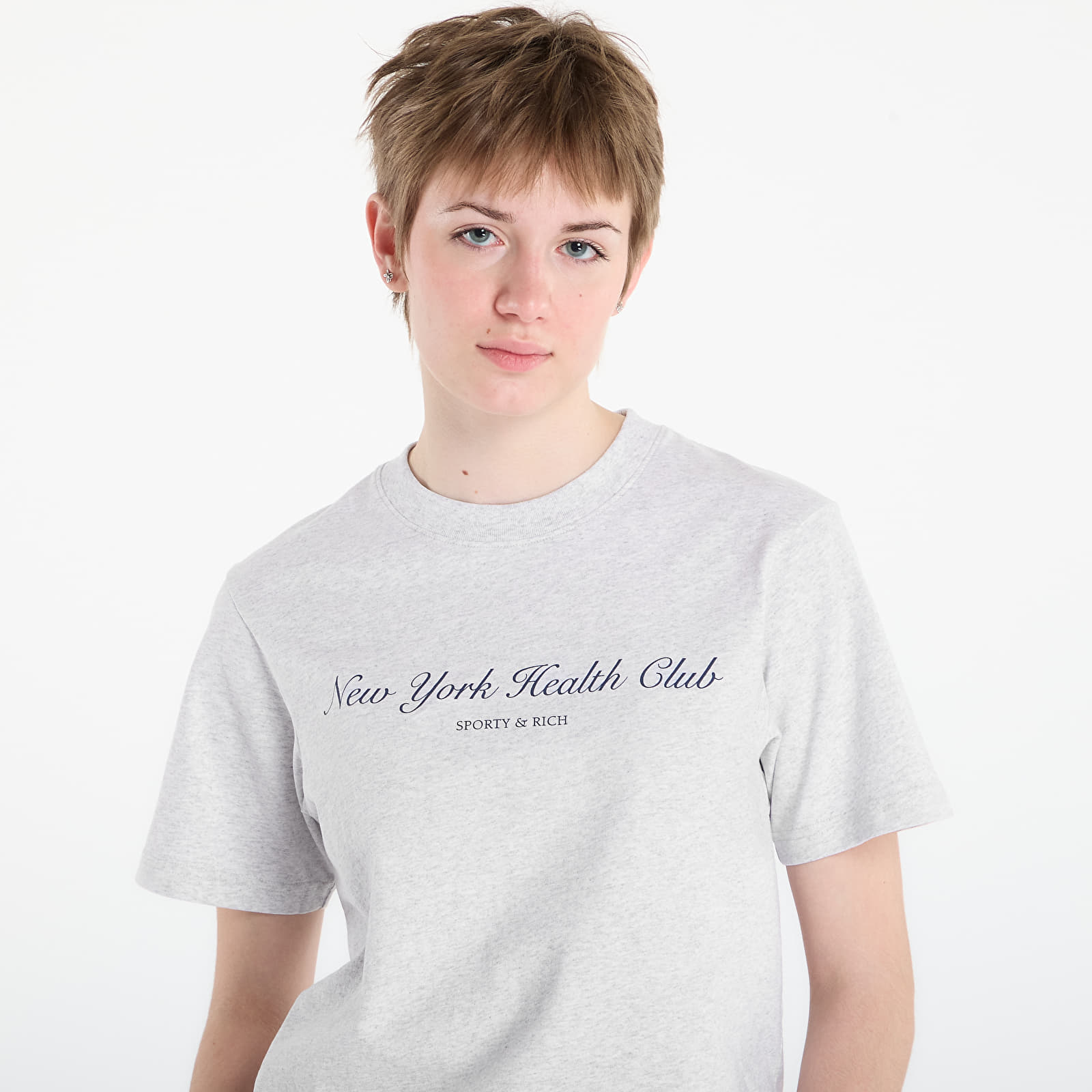 T-shirts Sporty & Rich NY Health Club T-Shirt UNISEX Heather Gray