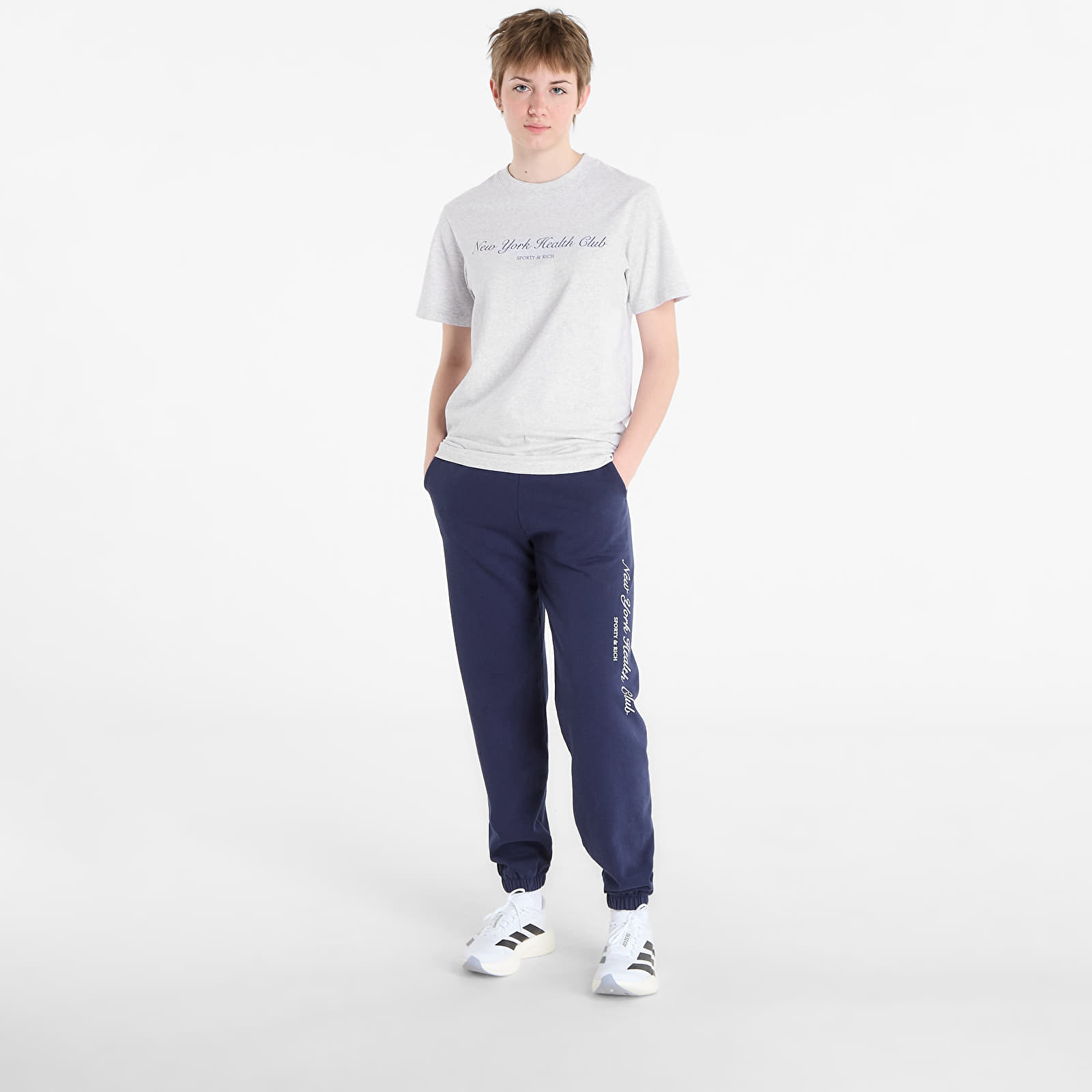 T-shirts Sporty & Rich NY Health Club T-Shirt UNISEX Heather Gray