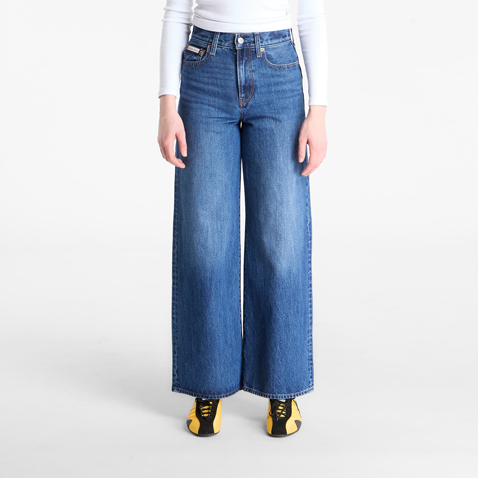 Jeans Calvin Klein Jeans The Wide Leg Jeans Blue