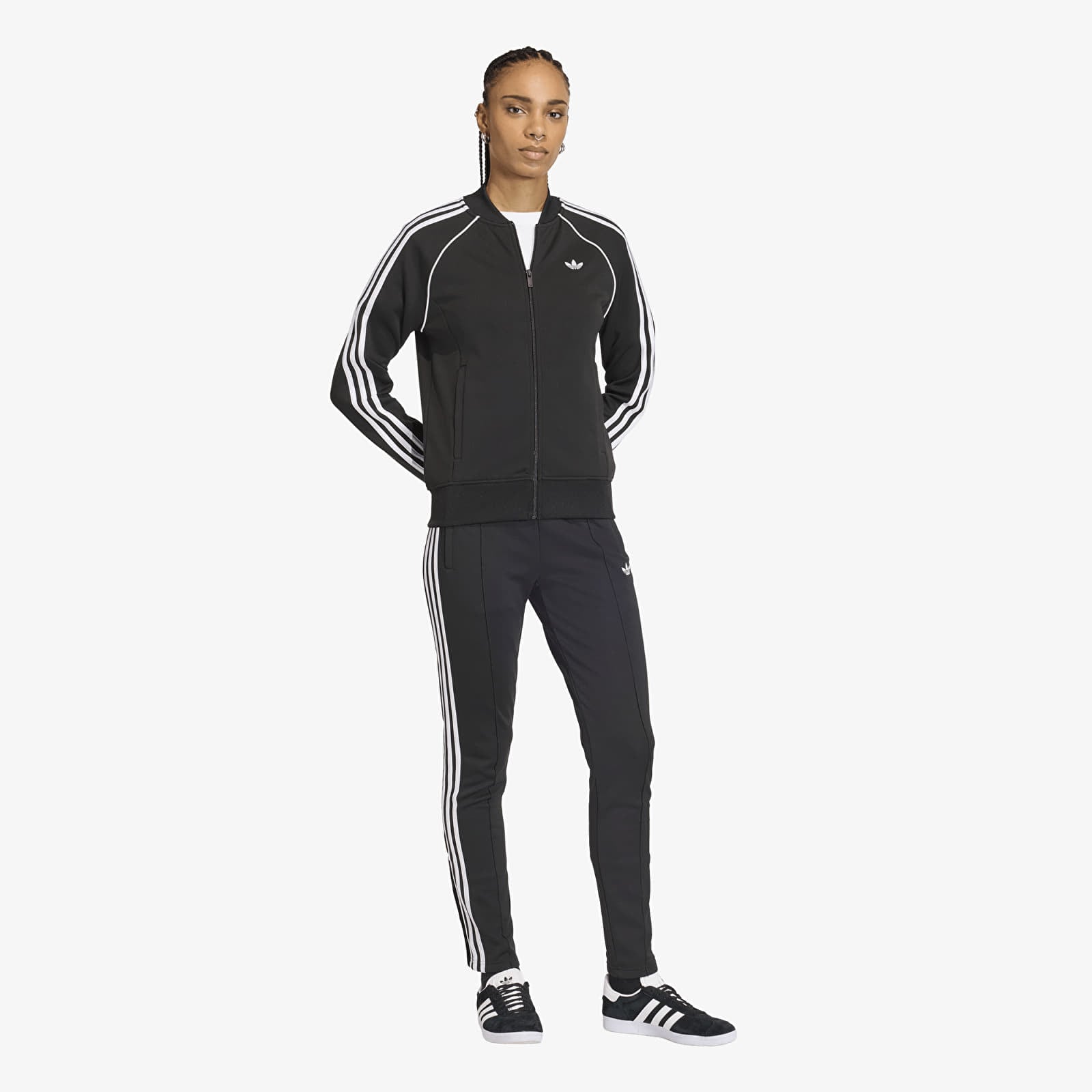 Hupparit ja collegepaidat adidas Sst Tt Black/ White