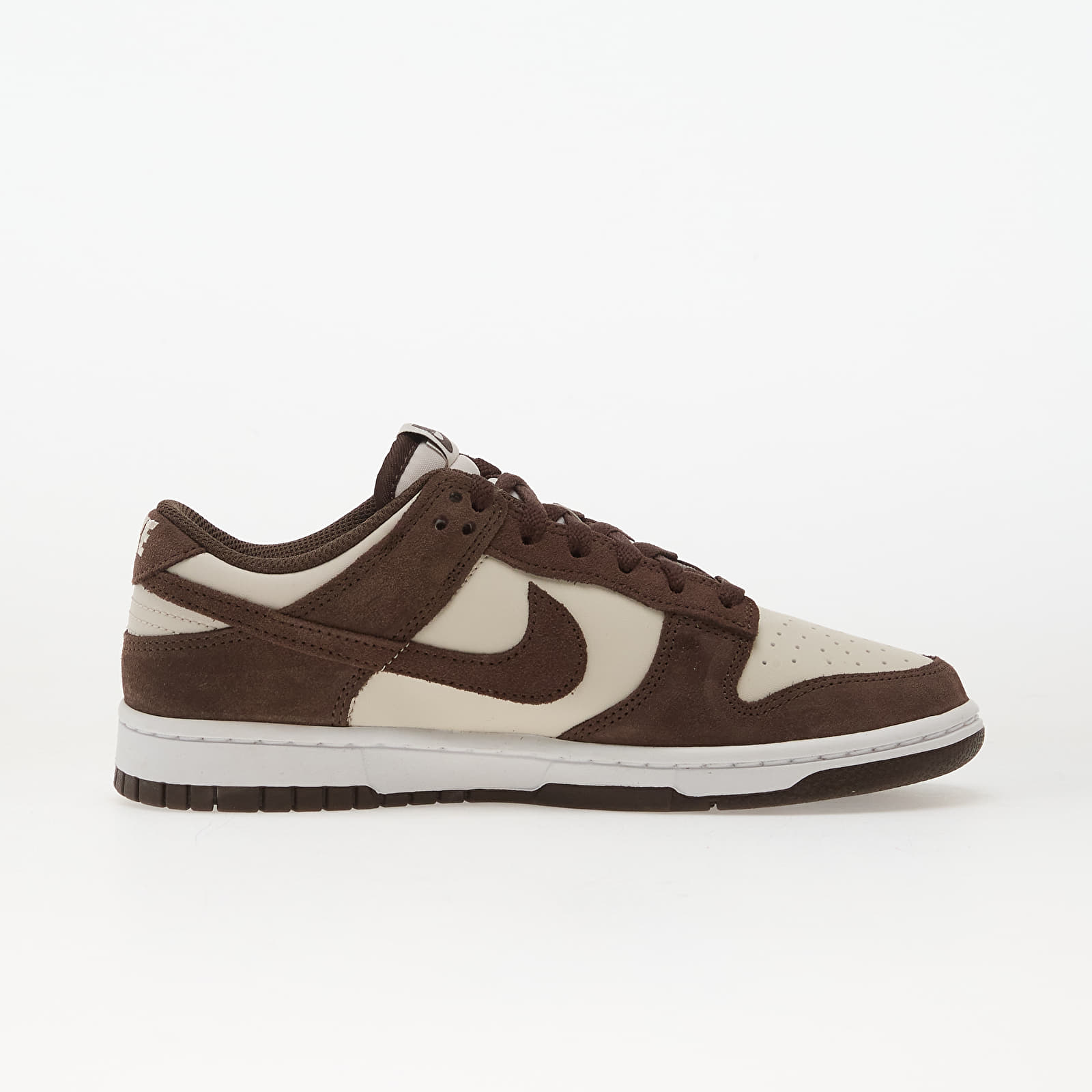 Dámske topánky a tenisky Nike W Dunk Low Lt Orewood Brn/ Baroque Brown-White-Mtlc Gold