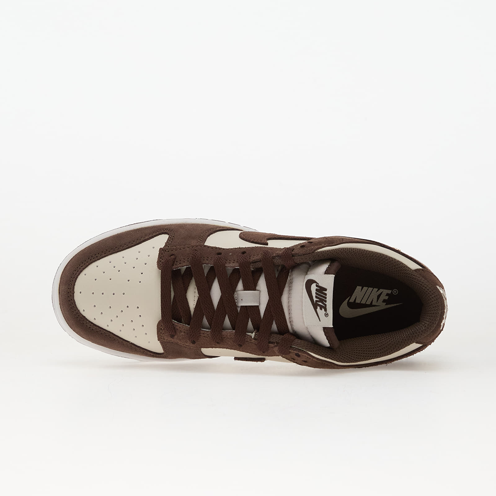 Dámske topánky a tenisky Nike W Dunk Low Lt Orewood Brn/ Baroque Brown-White-Mtlc Gold