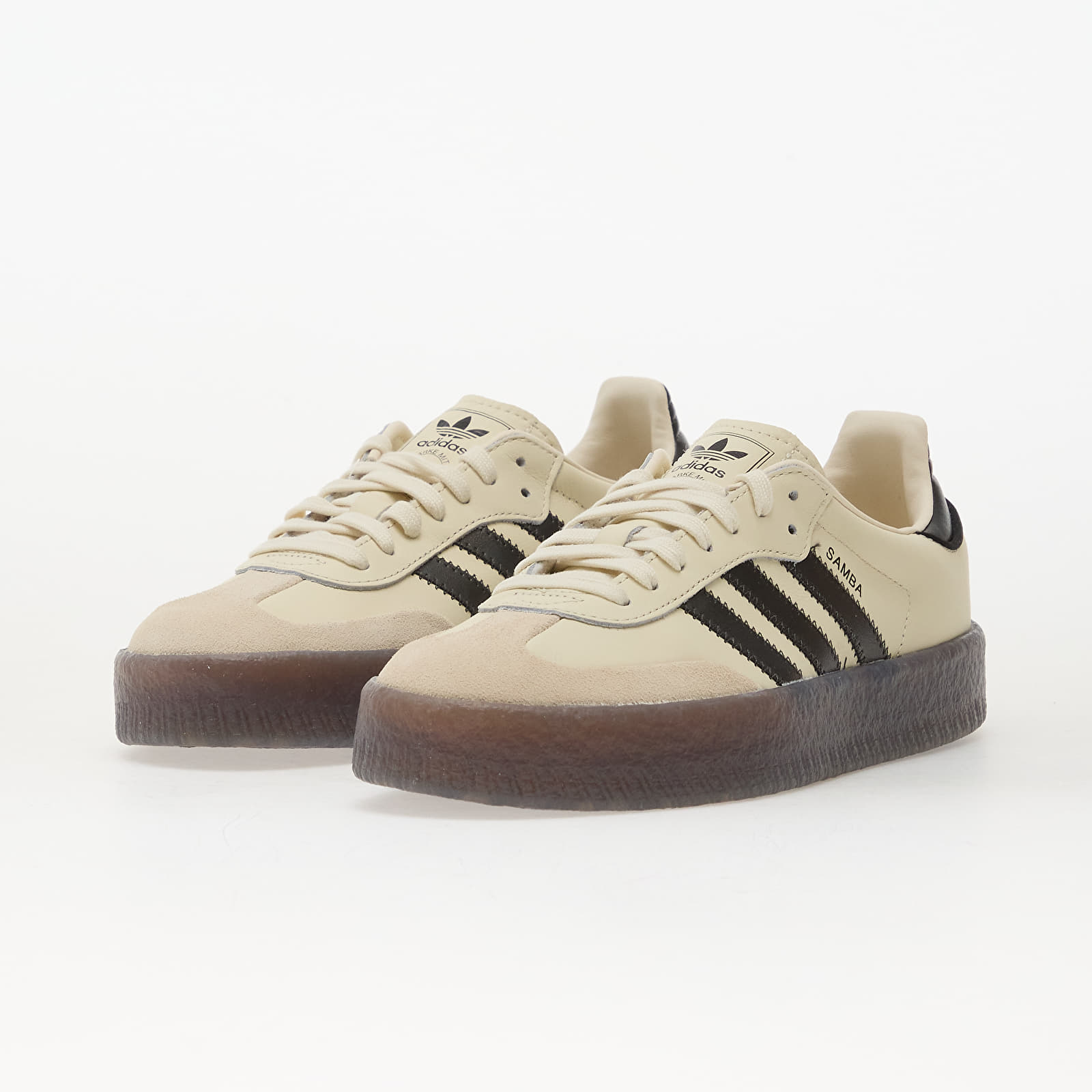 Skor för kvinnor adidas Sambae Cream White/ Core Black/ Gum5