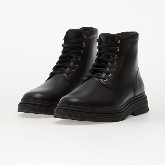 lala777 Men's shoes Clarks Badbury Hi WP Black WLined Lea (26183262