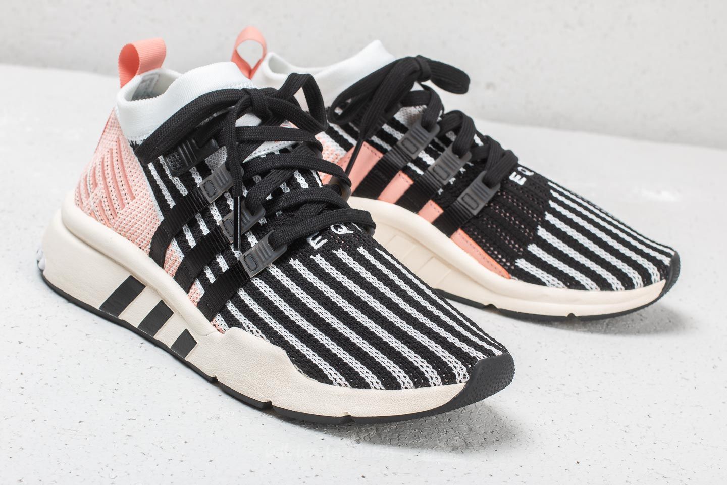Men s shoes Adidas EQT Support Mid ADV PK Cloud White Core Black Trace Pink Footshop