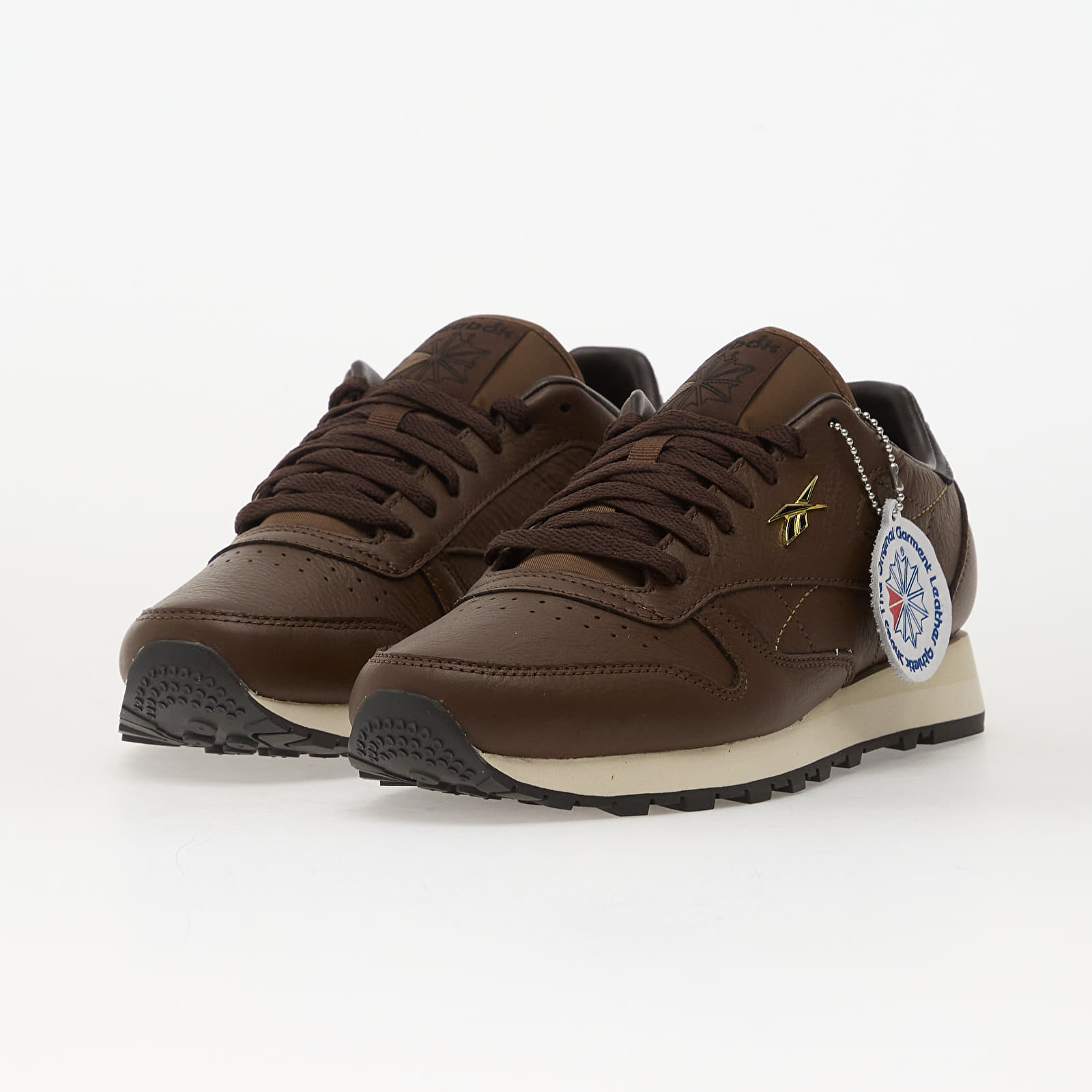 Moški čevlji Reebok Classic Leather Simple Brown/ Chalk/ Washed Black