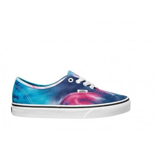 Vans authentic tie dye pink blue store
