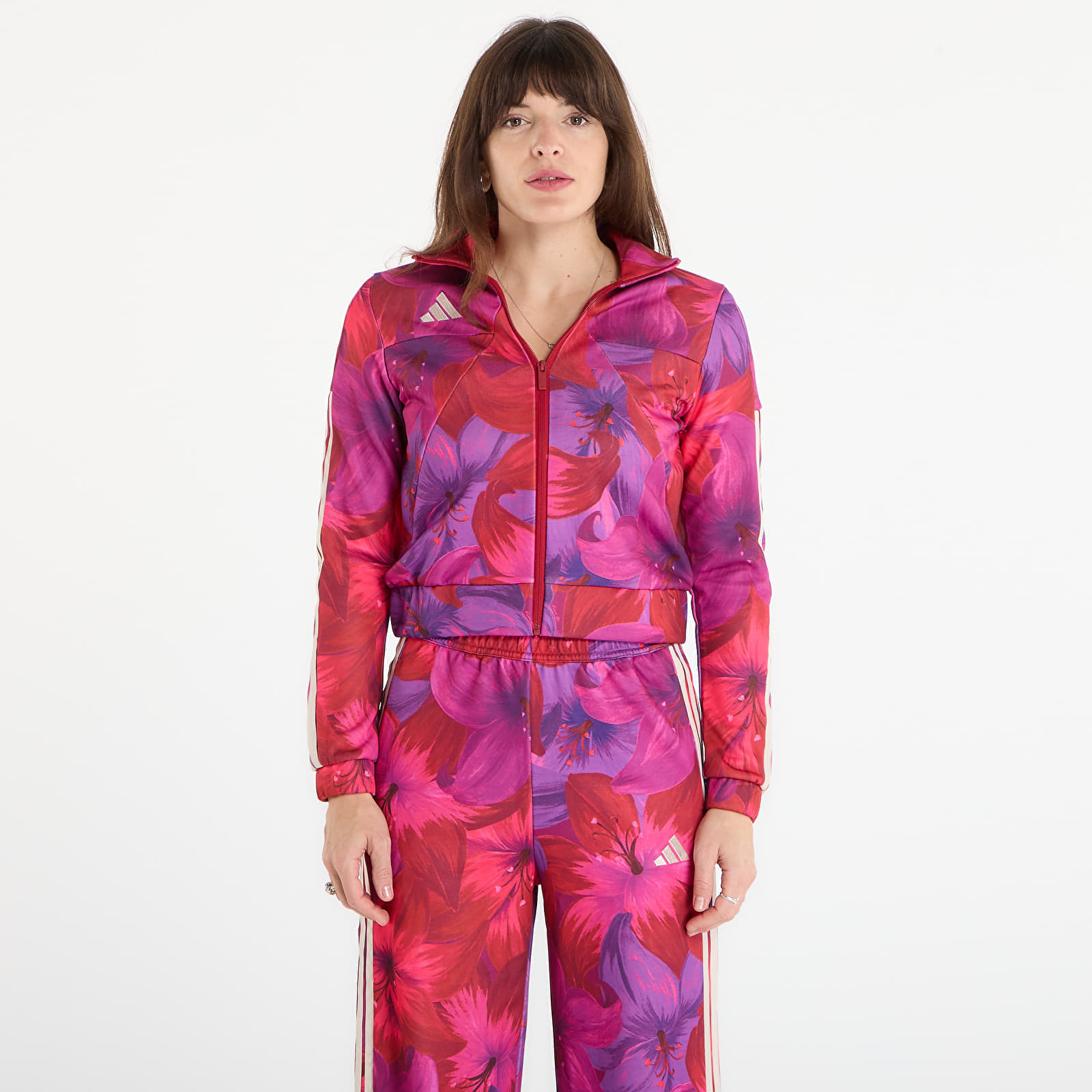 Суитшърт adidas X Farm Rio House Of Tiro Track Top Bahia Magenta S