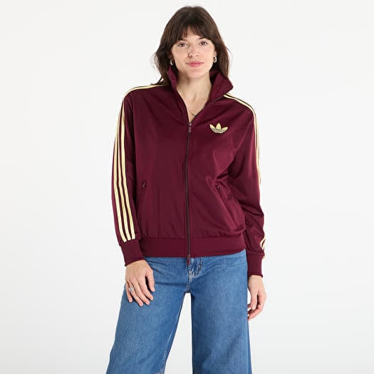 Sweatshirt adidas Fb Tt Loose Maroon/ Almost Yellow
