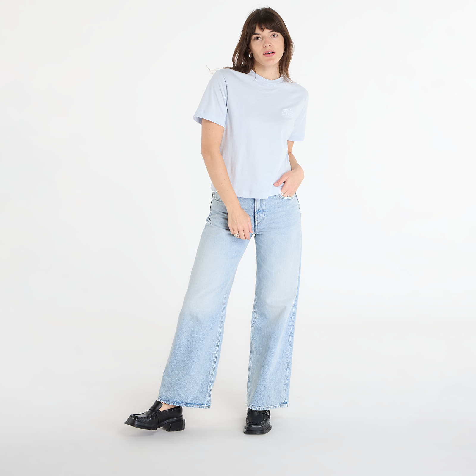 Magliette da donna Calvin Klein Jeans Ss Boxy Graphic T-Shirt ?