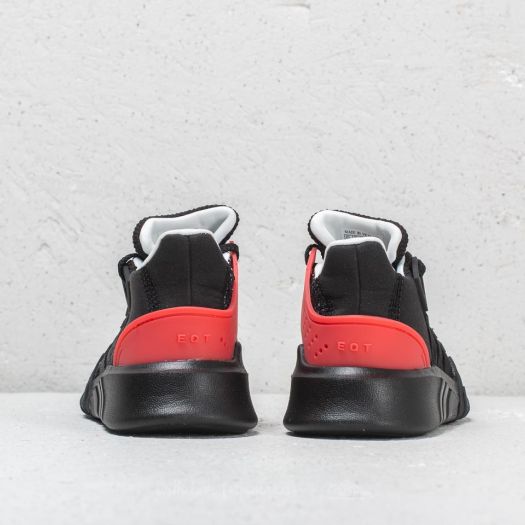 Eqt bask adv sales shoes black and red