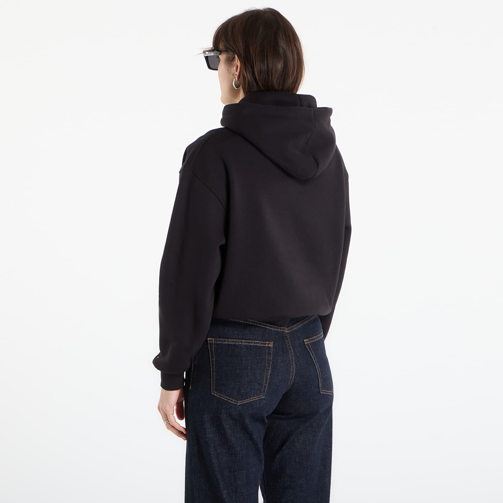 Dámské mikiny Tommy Hilfiger Corp Logo Mdrn Hoodie ?