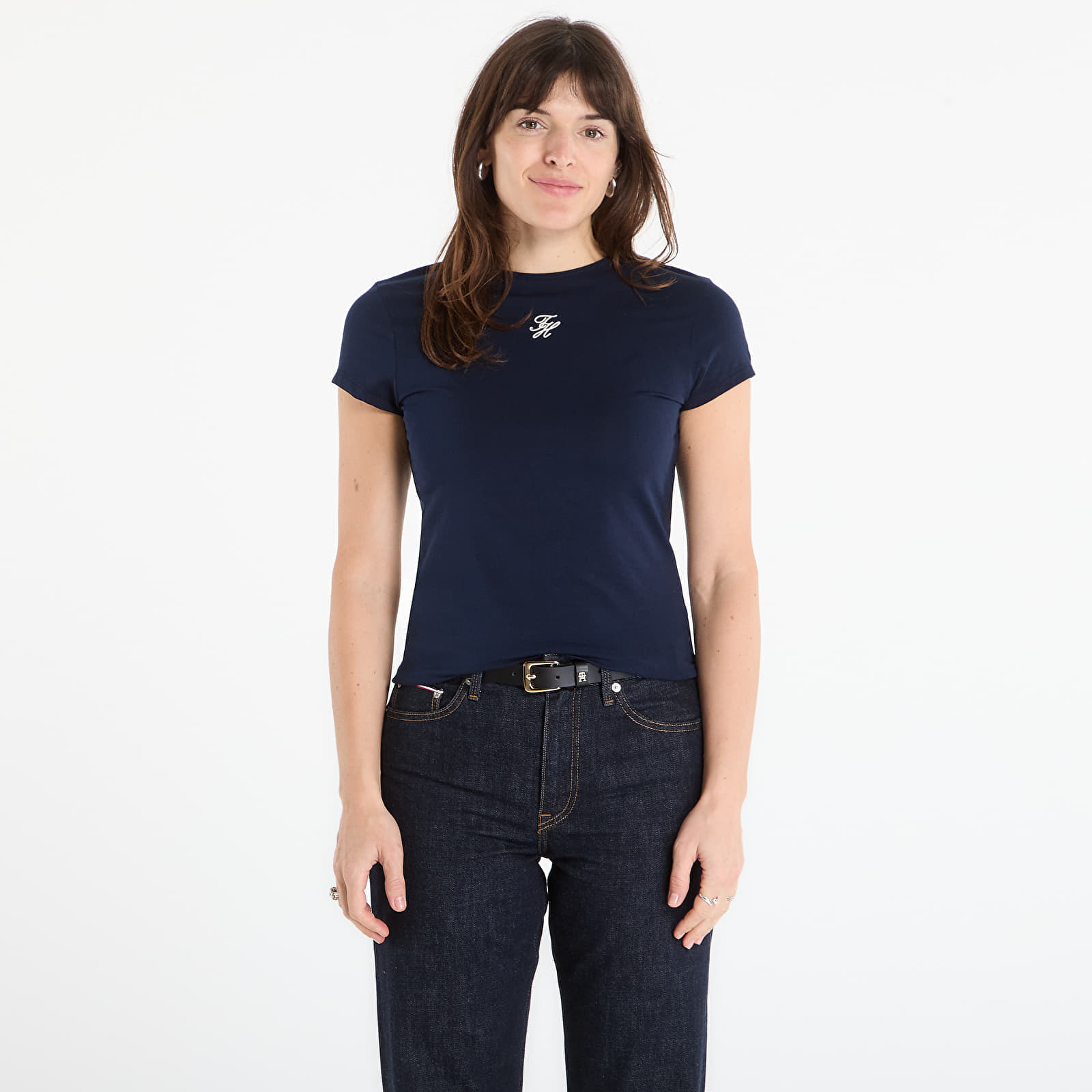 Тениска Tommy Hilfiger Script Slim Ss Tee ? L