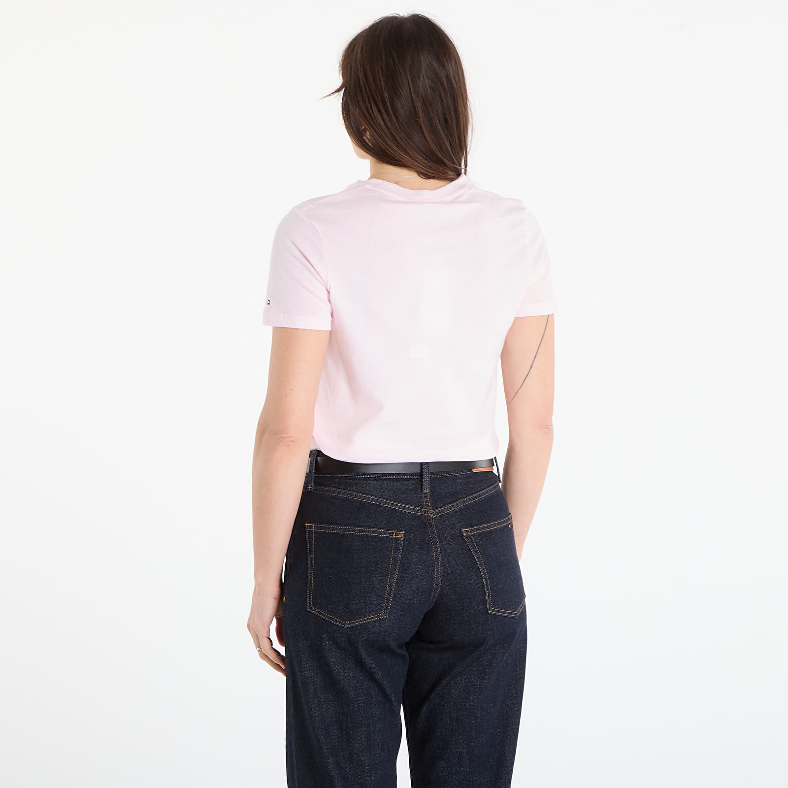 T-shirts för kvinnor Tommy Hilfiger Reg Corp Logo C-Nk Ss ?