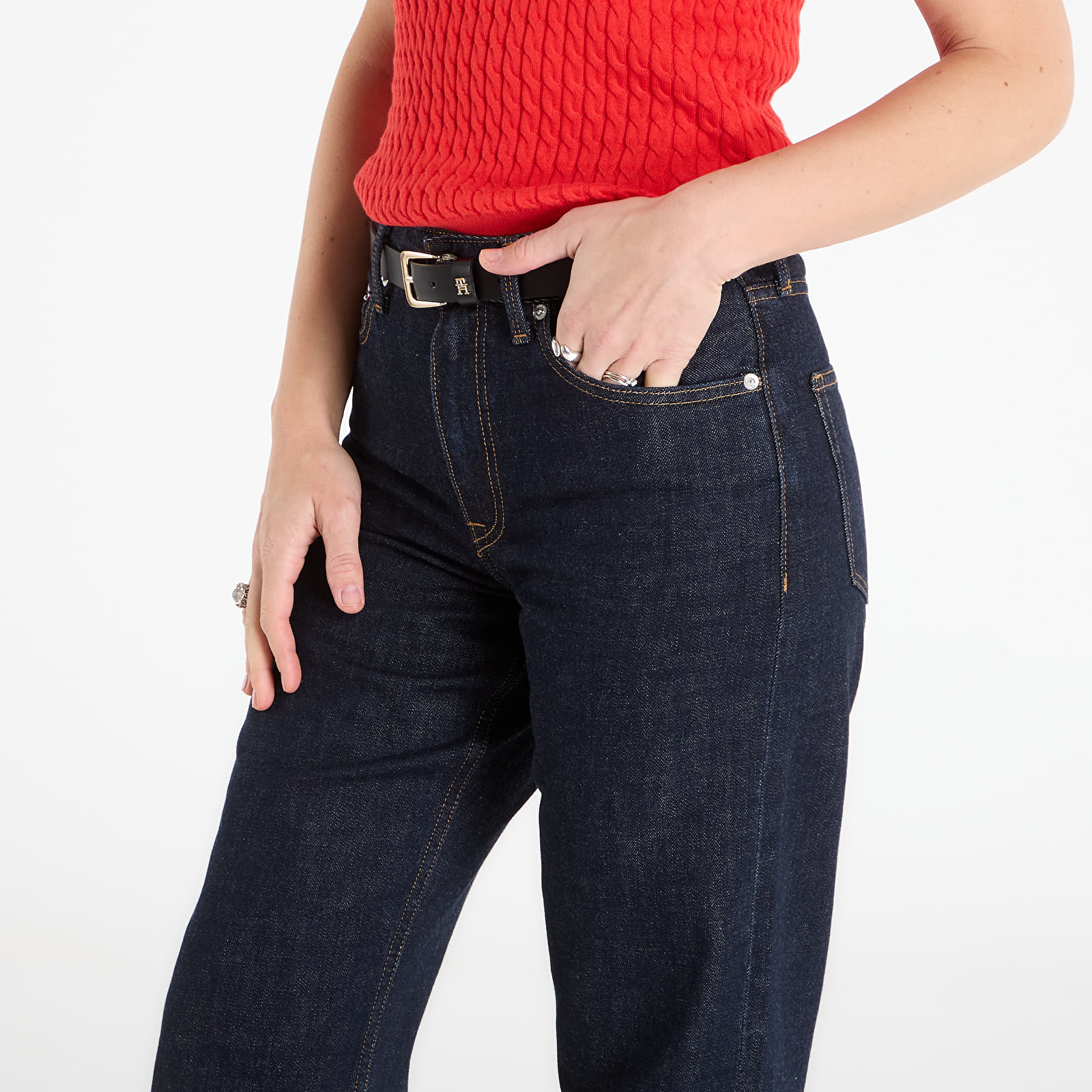 Women's jeans Tommy Hilfiger Denim Rinse Selvedge Loose Str Rw Rinse