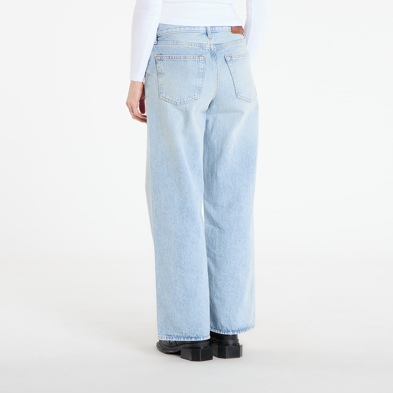 Pantalones de mujer Calvin Klein Jeans Low Rise Baggy Indigo Stone ?