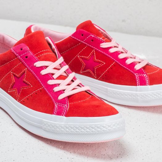 Converse one star red pink 2025