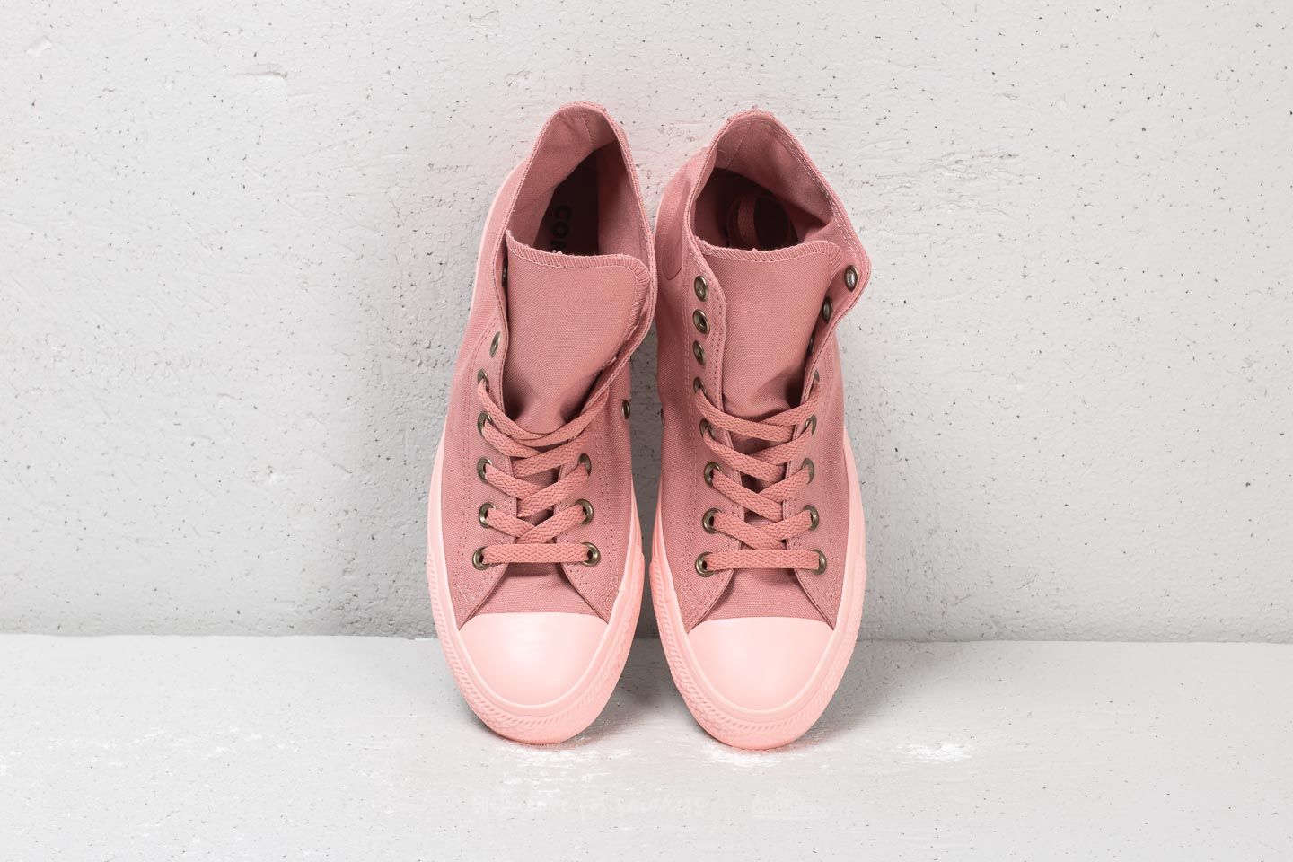 Pánské tenisky a boty Converse Chuck Taylor All Star Hi Rust Pink/ Rust Pink/ Storm Pink