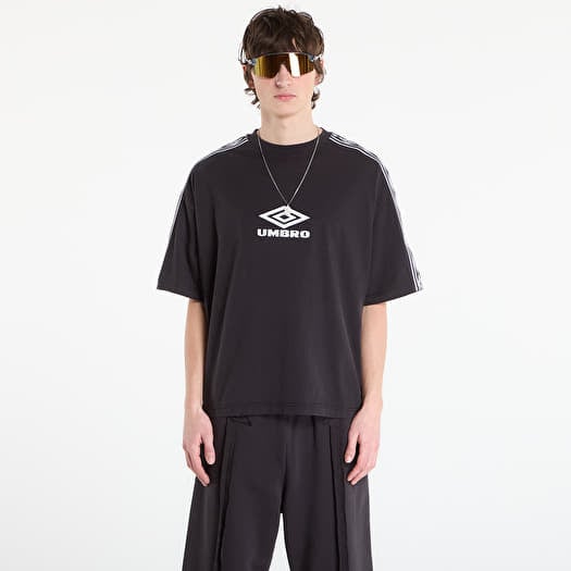 T-shirt Umbro by SlamJam Offence Defence Tape Tee Washed Black