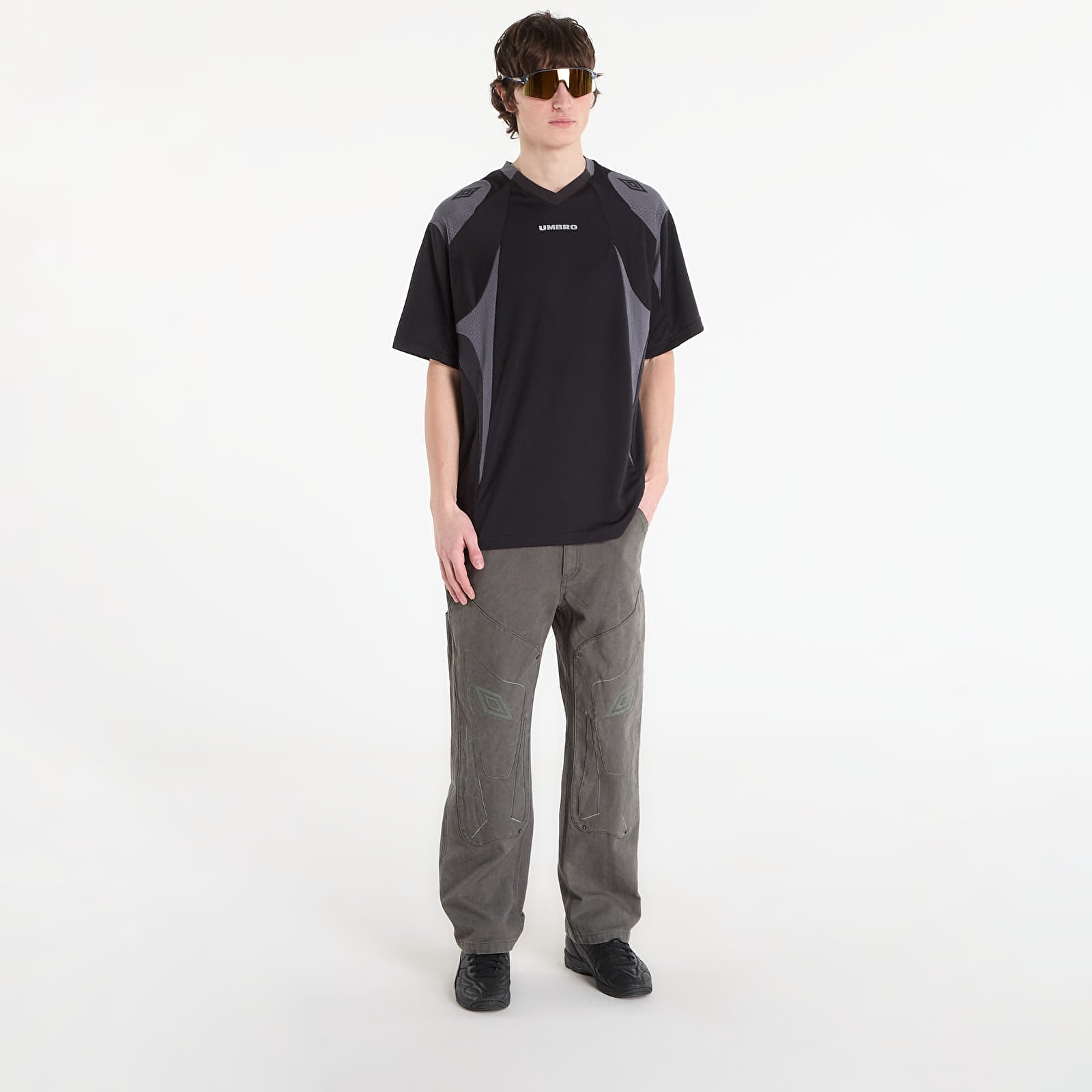 T-shirts til mænd Umbro by SlamJam Training 08 10 T-Shirt Black