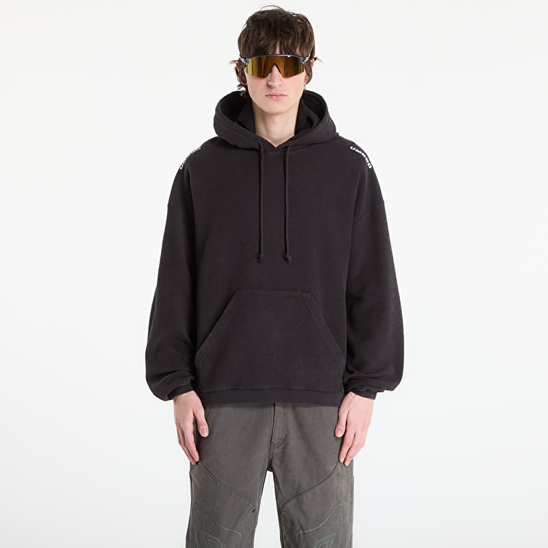 Mikina Umbro by SlamJam Lasered Masked Hoodie Washed Black