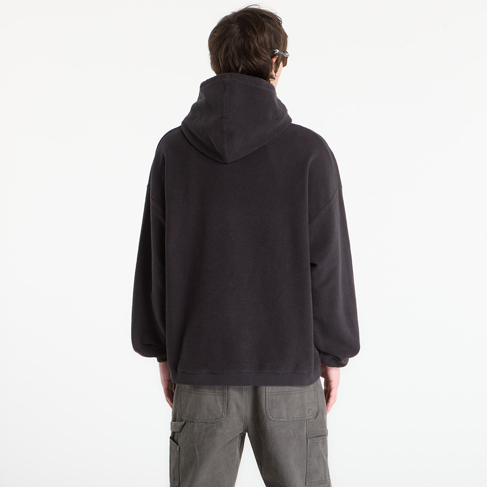 Мужские худи Umbro by SlamJam Lasered Masked Hoodie Washed Black