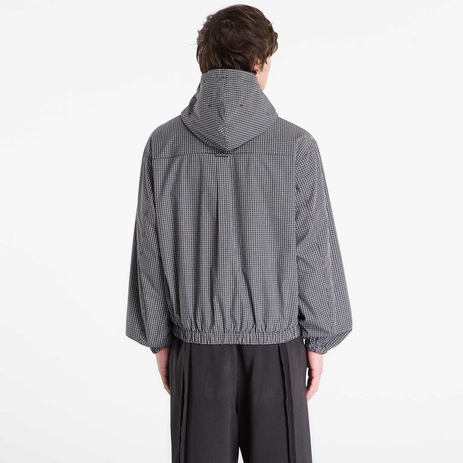 Košile Umbro by SlamJam Gingham Masked Shirt Coffee Brown/ White/ Black