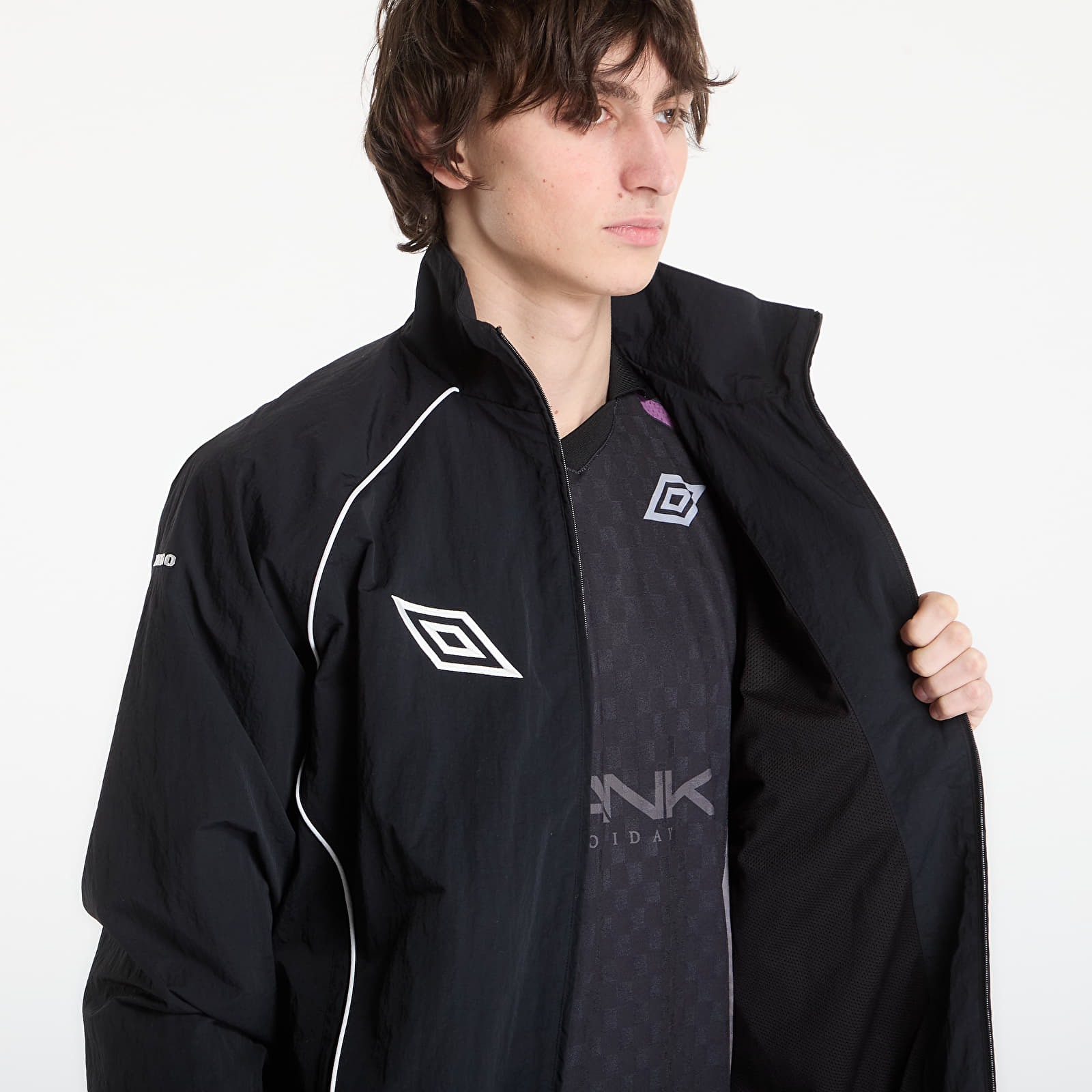Moške jakne Umbro by SlamJam Eyes Tracksuit Carbon Black
