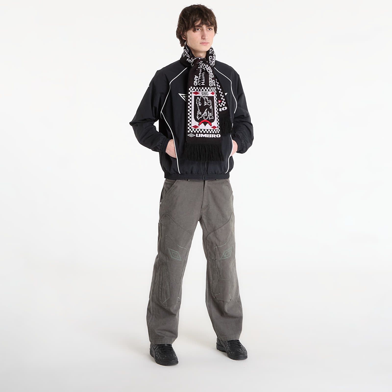 Moške jakne Umbro by SlamJam Eyes Tracksuit Carbon Black