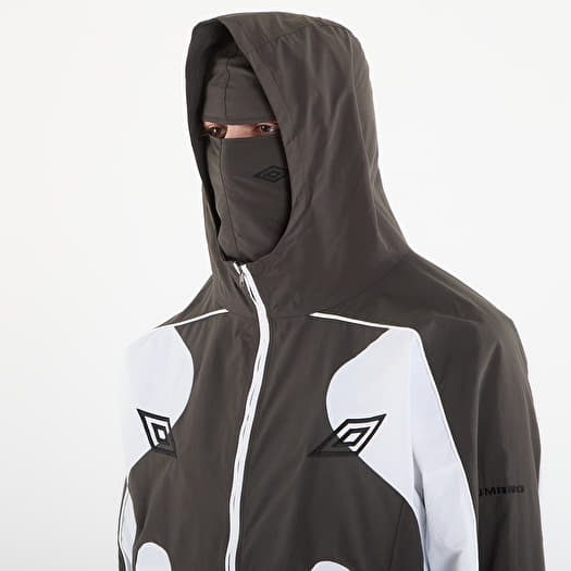 Umbro by SlamJam Guarding Masked Tracksuit White/ Dark Olive