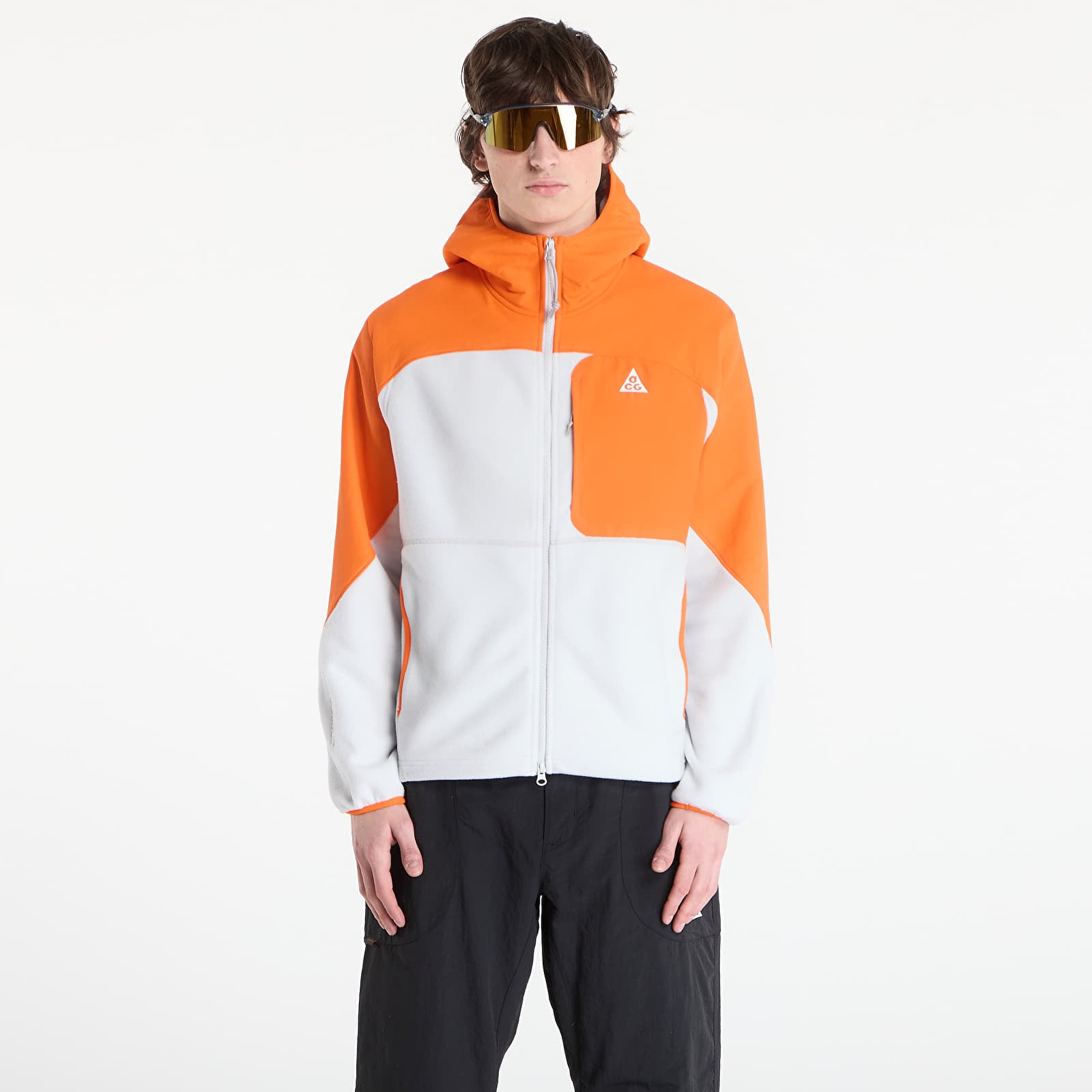 Puloverji   Nike ACG "Wolf Tree" Plus Full-Zip Hooded Mid Layer Safety Orange/ Photon Dust/ Summit White
