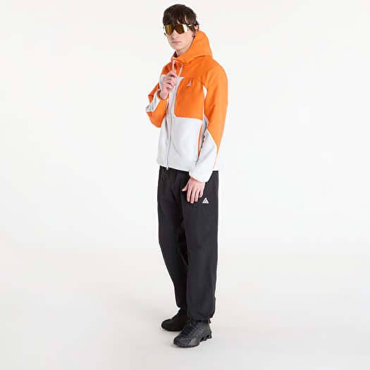 nike hoodie white and orange